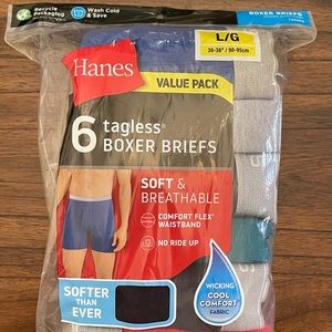 Hanes Men’s Boxer Briefs
